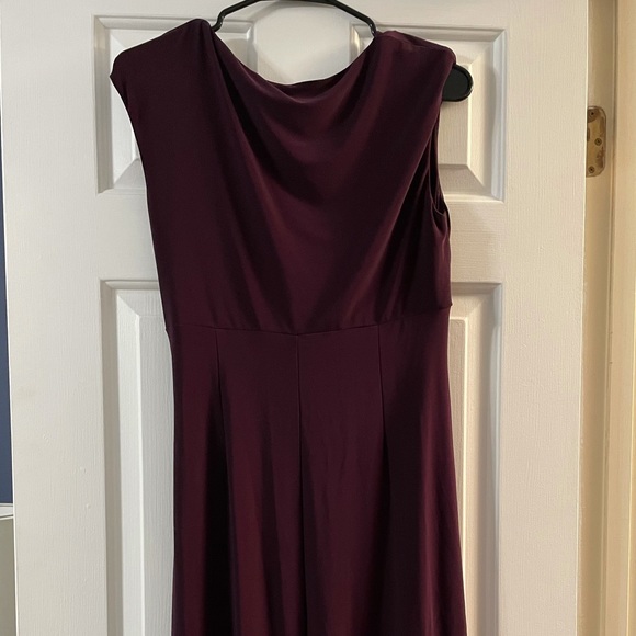 Ralph Lauren Plum Dress - Size 10 - Picture 2 of 3